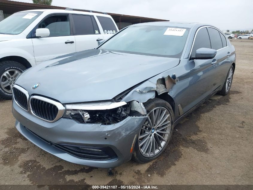 2018 BMW 530I VIN: WBAJA5C54JWA37704 Lot: 39421107