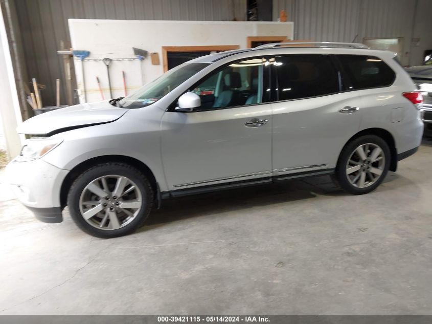 2014 Nissan Pathfinder Platinum VIN: 5N1AR2MMXEC613781 Lot: 39421115