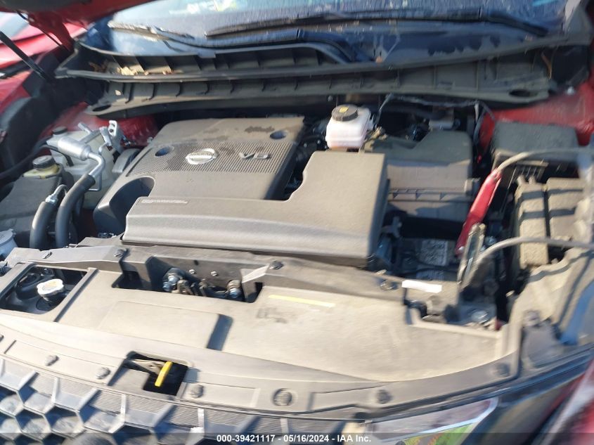 2023 Nissan Murano Sl Intelligent Awd VIN: 5N1AZ2CSXPC130455 Lot: 39421117