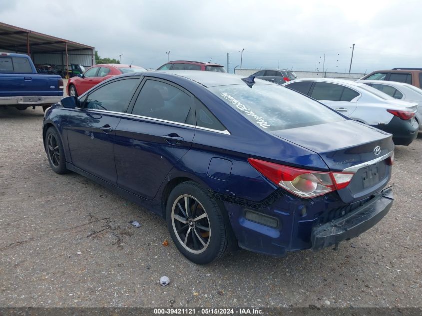 2012 Hyundai Sonata Gls VIN: 5NPEB4AC4CH391399 Lot: 39421121