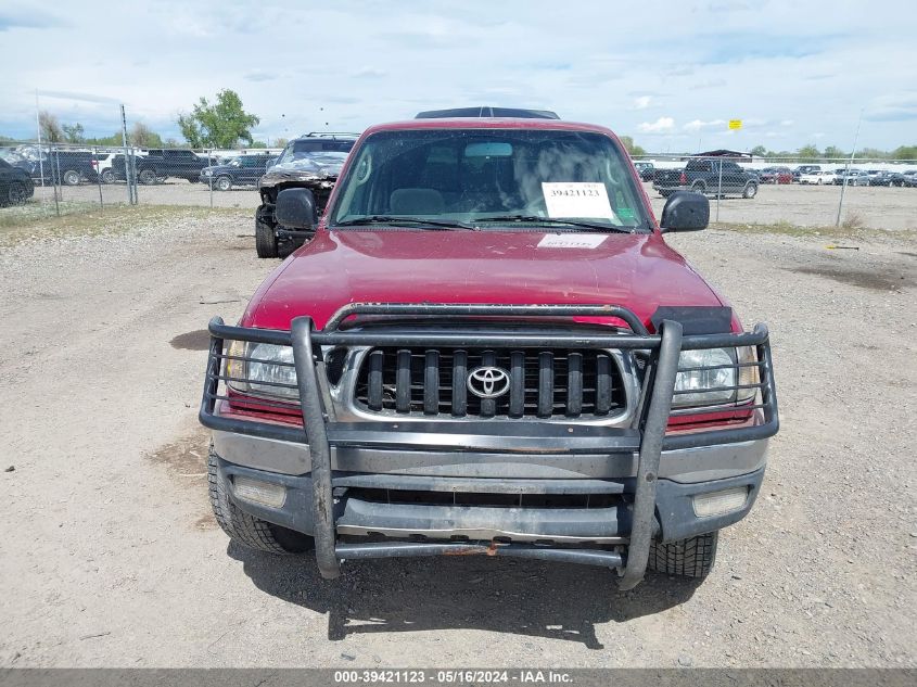 2004 Toyota Tacoma Base V6 VIN: 5TEWN72N94Z322980 Lot: 39421123