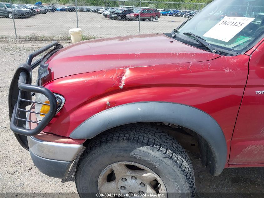 2004 Toyota Tacoma Base V6 VIN: 5TEWN72N94Z322980 Lot: 39421123