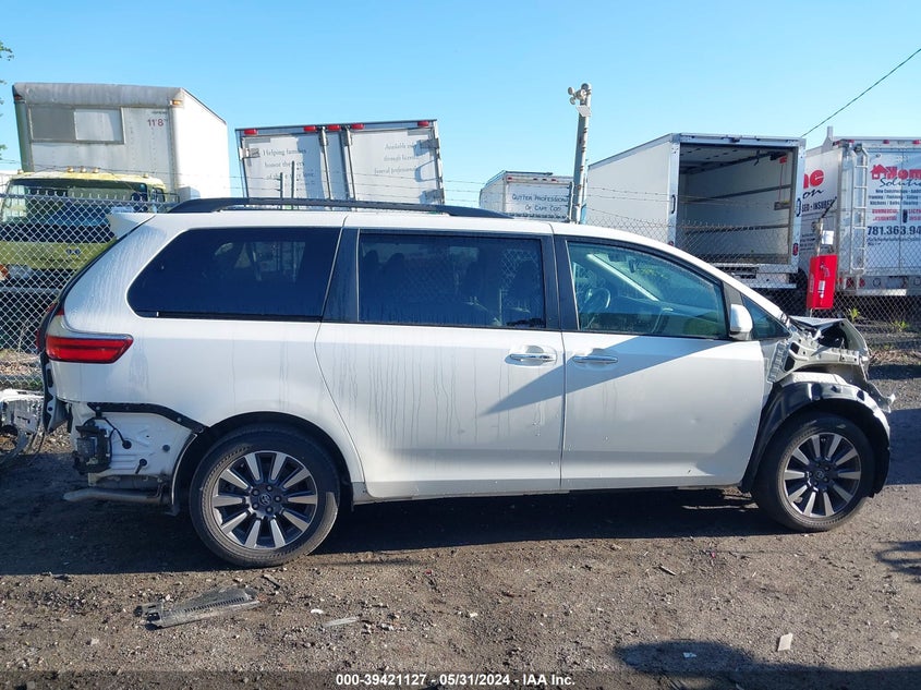 2020 Toyota Sienna Xle VIN: 5TDDZ3DC3LS233739 Lot: 39421127