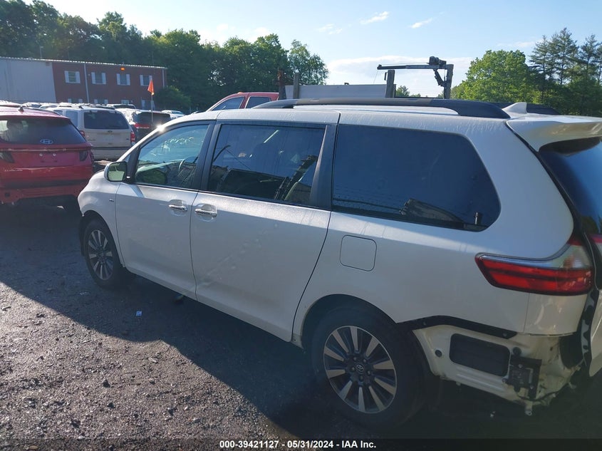 2020 Toyota Sienna Xle VIN: 5TDDZ3DC3LS233739 Lot: 39421127