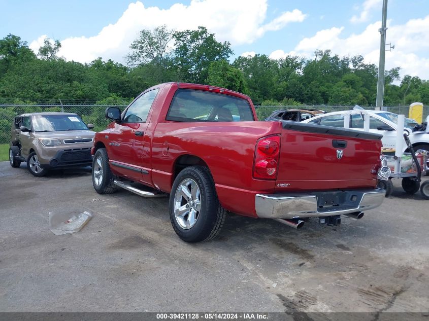 2007 Dodge Ram 1500 Slt/Sport VIN: 1D7HA16277J630235 Lot: 39421128