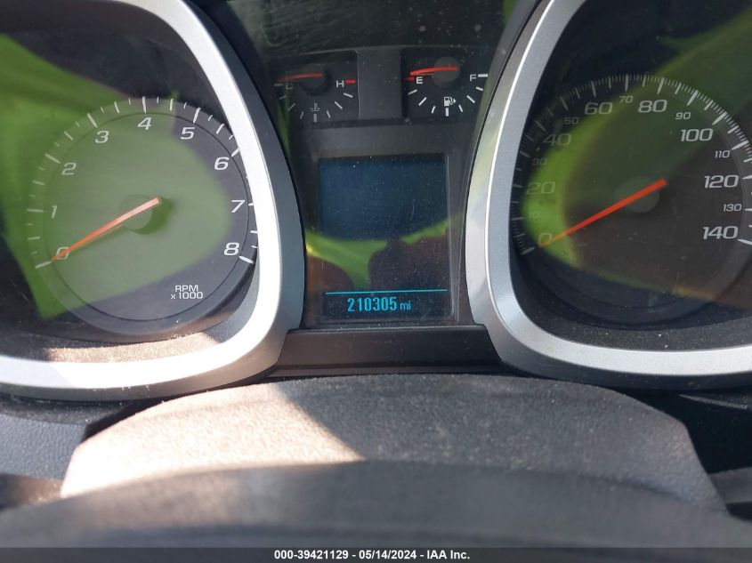 2012 Chevrolet Equinox 1Lt VIN: 2GNALDEK7C6398551 Lot: 39421129