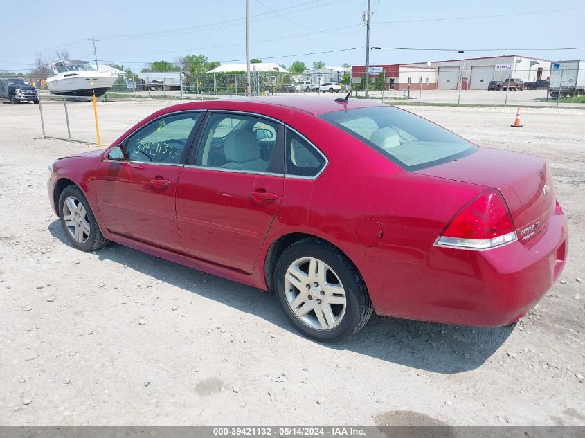 2013 Chevrolet Impala Lt VIN: 2G1WG5E35D1223837 Lot: 39421132