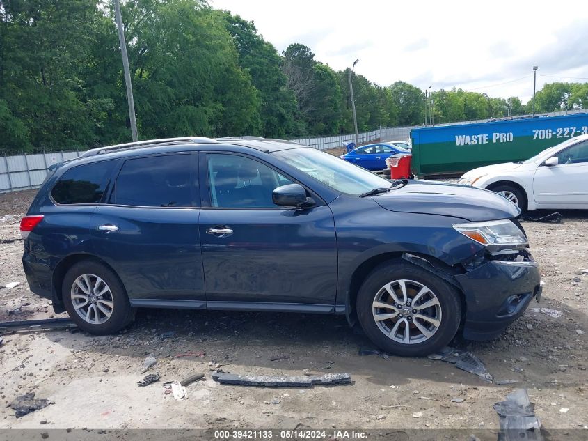 2013 Nissan Pathfinder Sv VIN: 5N1AR2MN7DC621800 Lot: 39421133