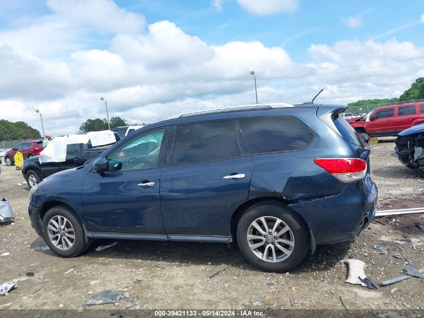 2013 Nissan Pathfinder Sv VIN: 5N1AR2MN7DC621800 Lot: 39421133