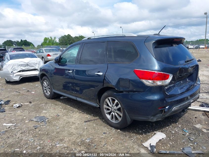 2013 Nissan Pathfinder Sv VIN: 5N1AR2MN7DC621800 Lot: 39421133