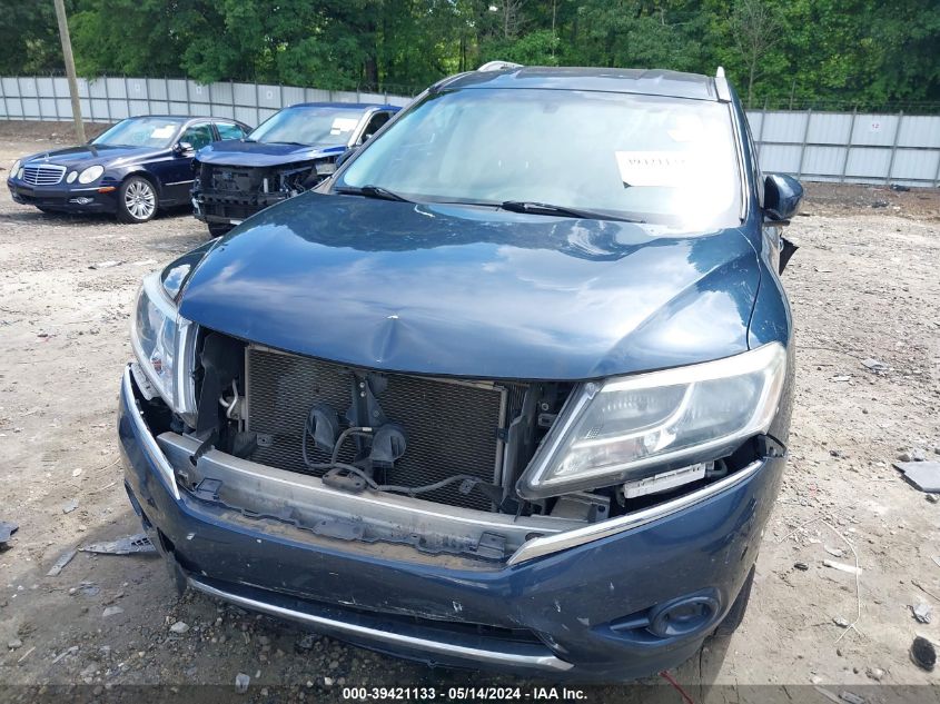 2013 Nissan Pathfinder Sv VIN: 5N1AR2MN7DC621800 Lot: 39421133