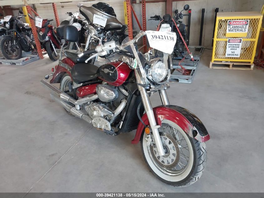 2007 Suzuki Vl800 VIN: JS1VS55A172108554 Lot: 39421138