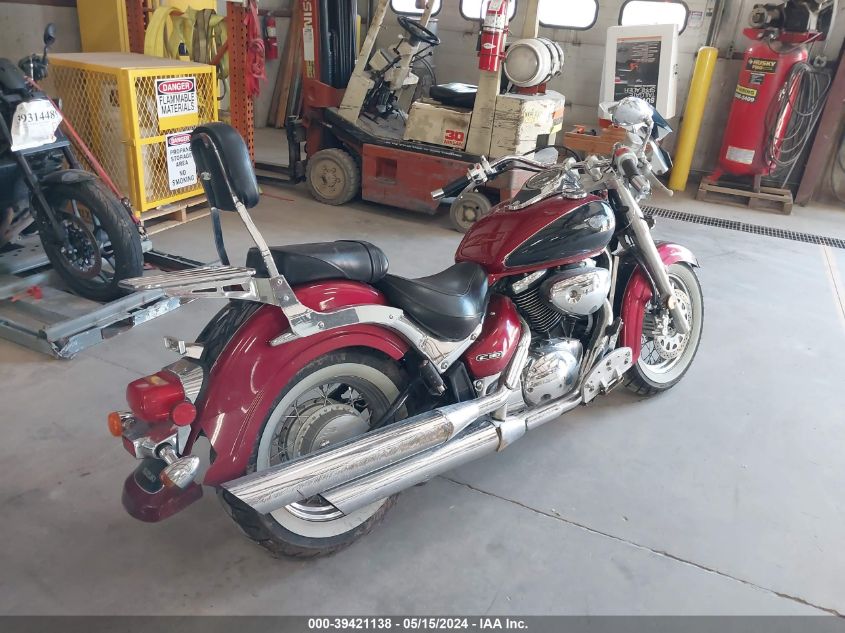 2007 Suzuki Vl800 VIN: JS1VS55A172108554 Lot: 39421138