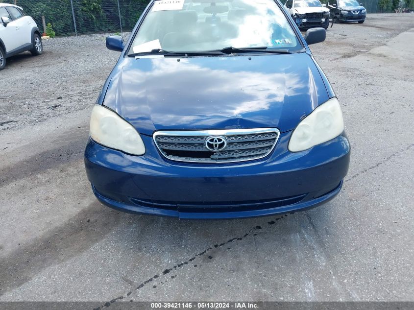 2006 Toyota Corolla Le VIN: 2T1BR32E66C632332 Lot: 39421146