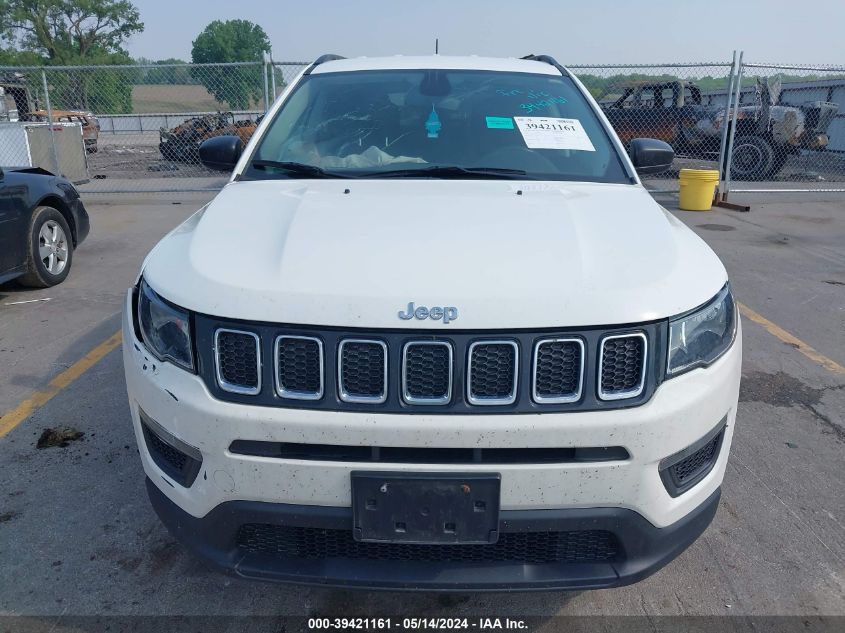 2021 Jeep Compass Sport 4X4 VIN: 3C4NJDAB5MT575701 Lot: 39421161