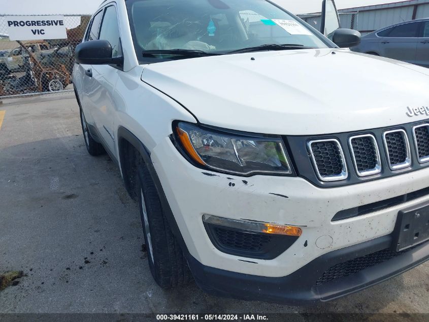 2021 Jeep Compass Sport 4X4 VIN: 3C4NJDAB5MT575701 Lot: 39421161