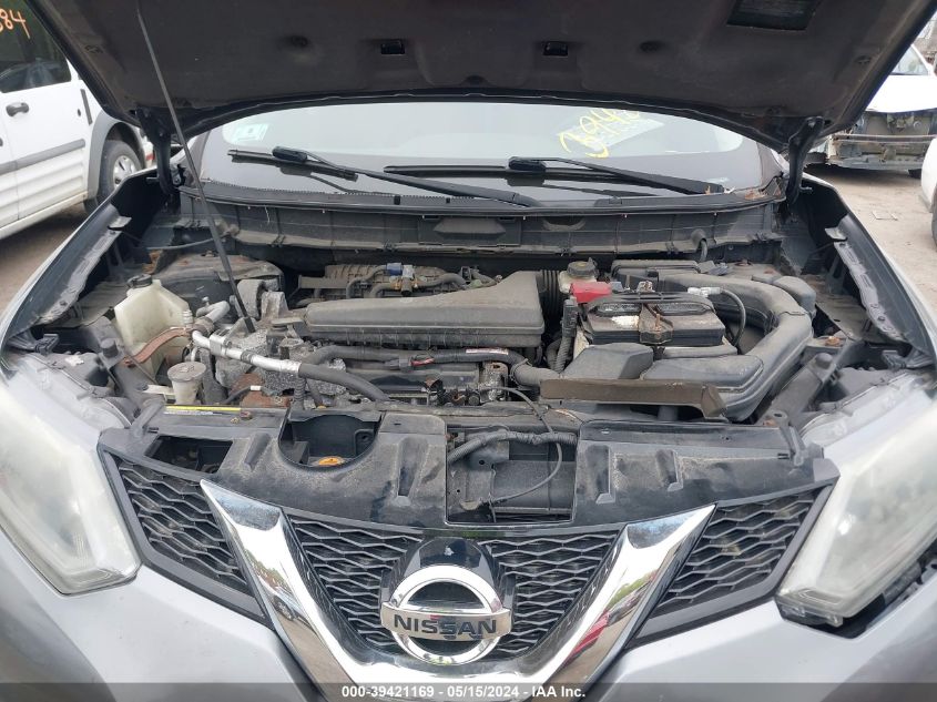 2014 Nissan Rogue S/Sl/Sv VIN: 5N1AT2MVXEC859420 Lot: 39421169