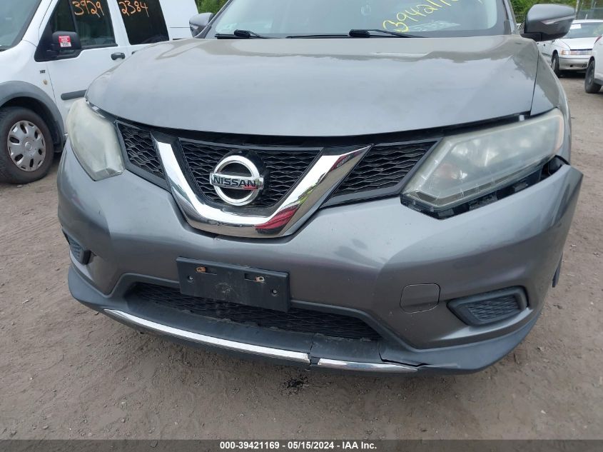 2014 Nissan Rogue S/Sl/Sv VIN: 5N1AT2MVXEC859420 Lot: 39421169