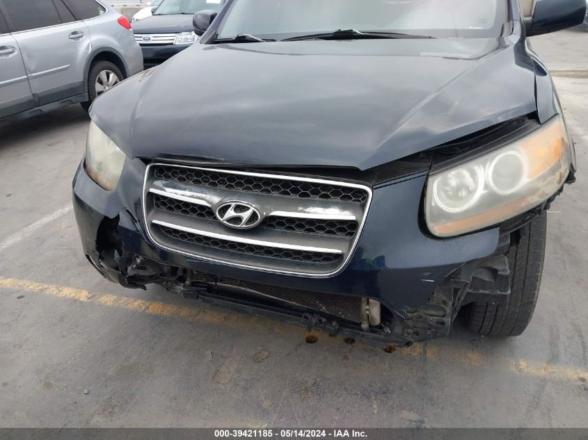 2007 Hyundai Santa Fe Limited/Se VIN: 5NMSH13E27H028293 Lot: 39421185