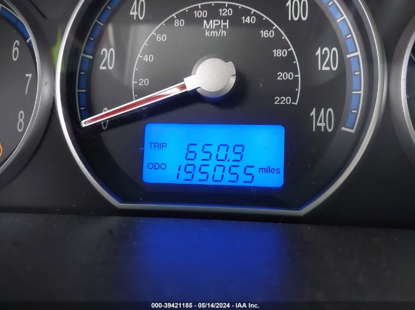 2007 Hyundai Santa Fe Limited/Se VIN: 5NMSH13E27H028293 Lot: 39421185