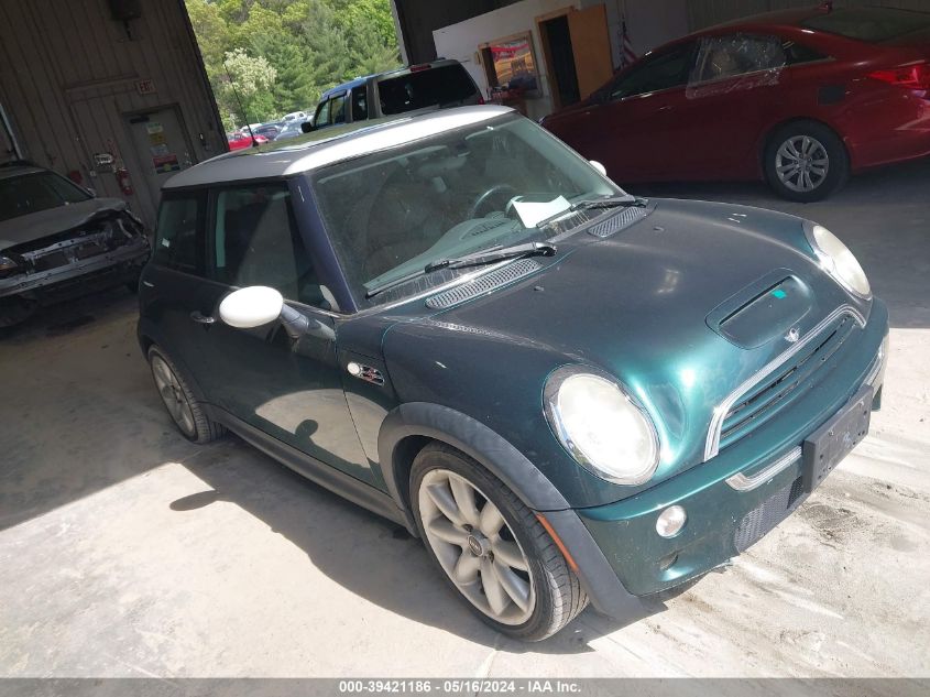 2004 Mini Cooper S VIN: WMWRE33484TD79360 Lot: 39421186