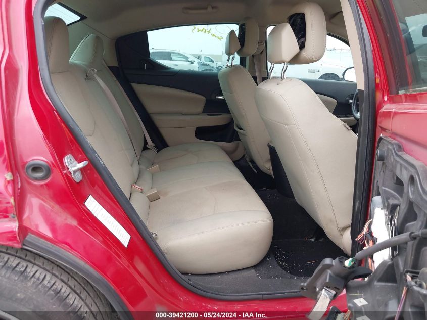 2013 Dodge Avenger Sxt VIN: 1C3CDZCB6DN562842 Lot: 39421200