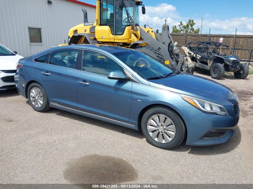 2016 Hyundai Sonata Hybrid Se VIN: KMHE24L18GA036255 Lot: 39421203