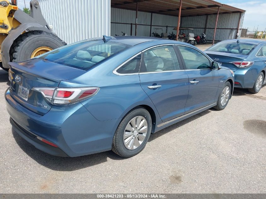 2016 Hyundai Sonata Hybrid Se VIN: KMHE24L18GA036255 Lot: 39421203