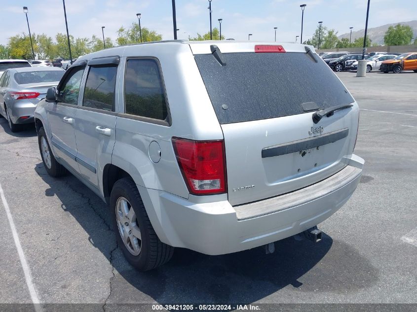 2008 Jeep Grand Cherokee Laredo VIN: 1J8GS48K18C247813 Lot: 39421205