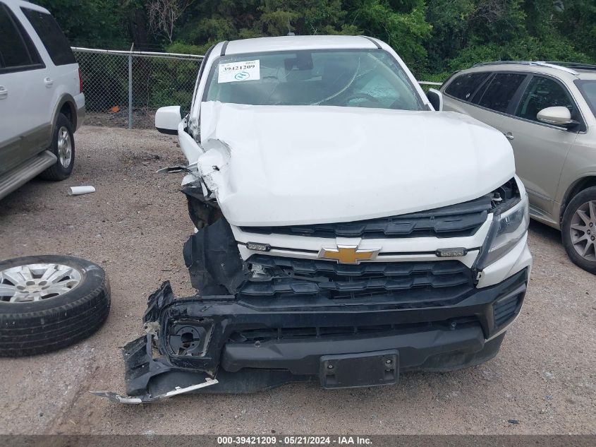 2021 Chevrolet Colorado 2Wd Long Box Lt VIN: 1GCHSCEA8M1271663 Lot: 39421209