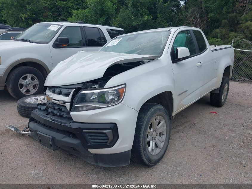 2021 Chevrolet Colorado 2Wd Long Box Lt VIN: 1GCHSCEA8M1271663 Lot: 39421209