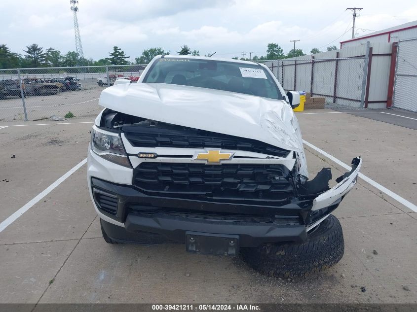 2021 Chevrolet Colorado 2Wd Long Box Lt VIN: 1GCHSCEA6M1247412 Lot: 39421211