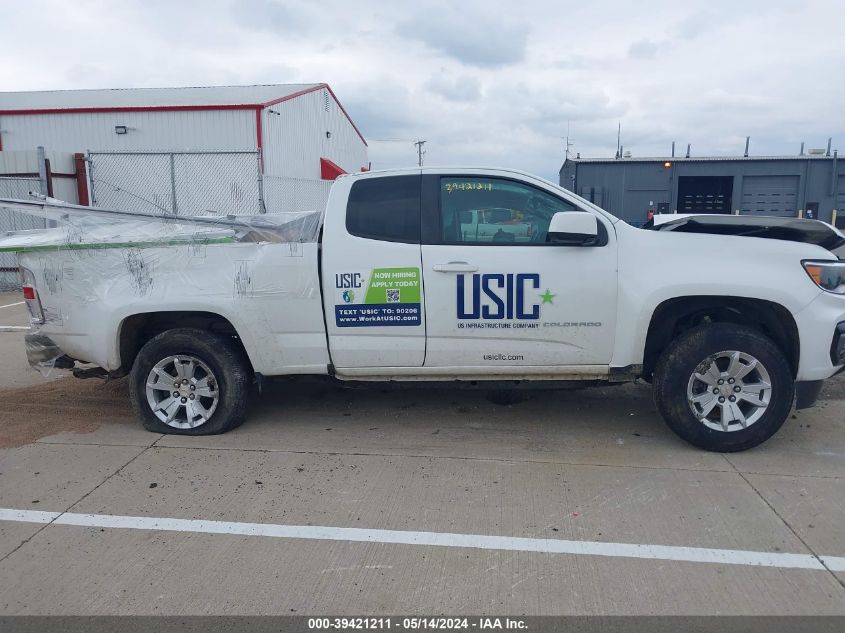 2021 Chevrolet Colorado 2Wd Long Box Lt VIN: 1GCHSCEA6M1247412 Lot: 39421211