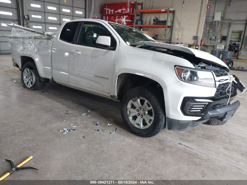 2021 Chevrolet Colorado 2Wd Long Box Lt VIN: 1GCHSCEA6M1247412 Lot: 39421211