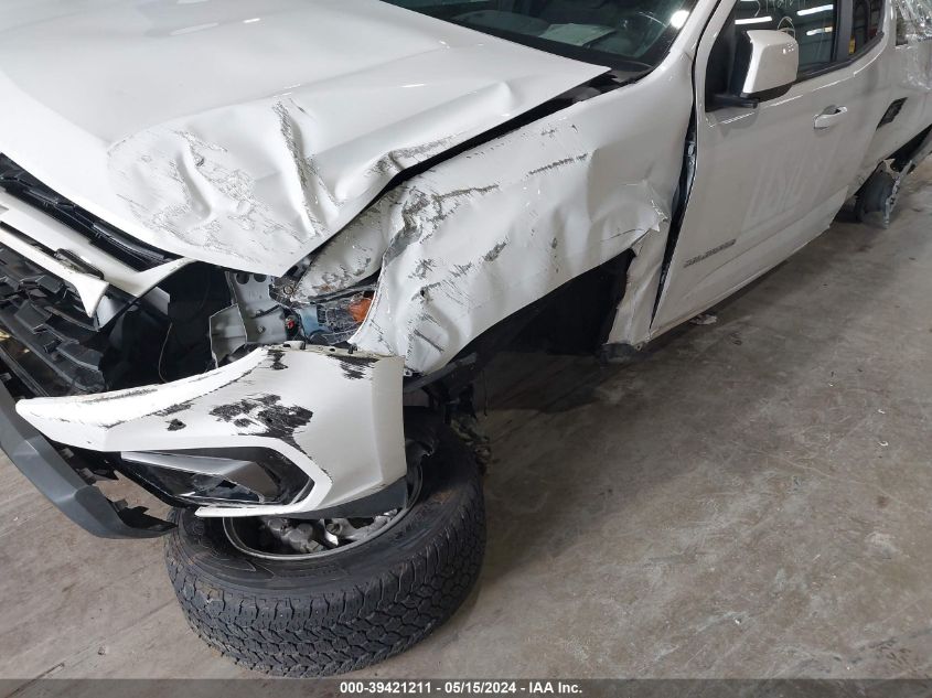 2021 Chevrolet Colorado 2Wd Long Box Lt VIN: 1GCHSCEA6M1247412 Lot: 39421211