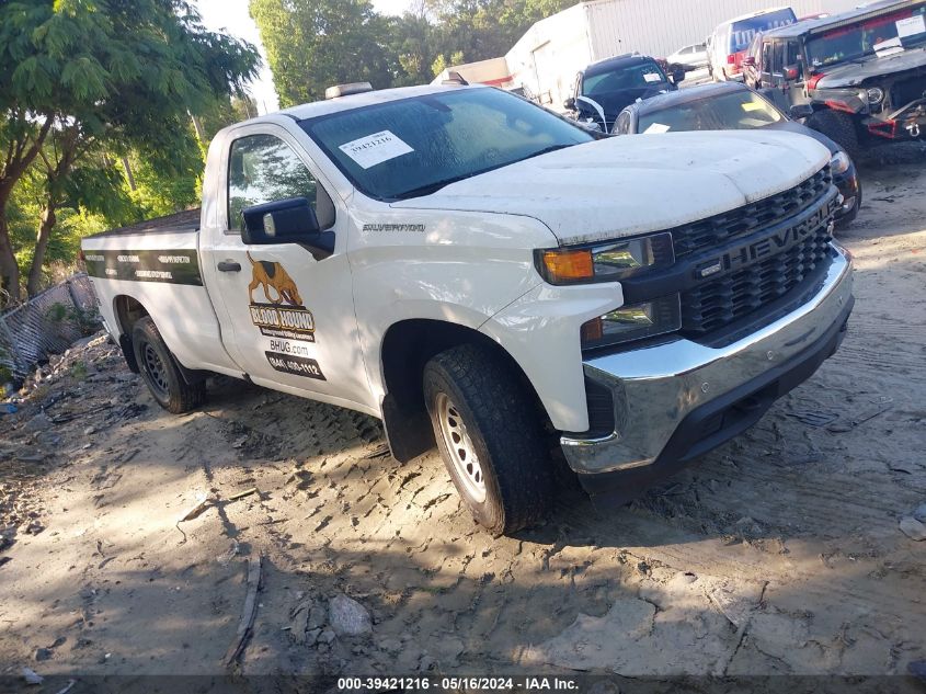 2020 Chevrolet Silverado 1500 2Wd Regular Cab Long Bed Wt VIN: 3GCNWAEF8LG134178 Lot: 39421216