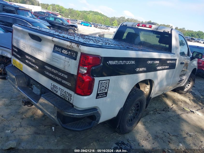 2020 Chevrolet Silverado 1500 2Wd Regular Cab Long Bed Wt VIN: 3GCNWAEF8LG134178 Lot: 39421216