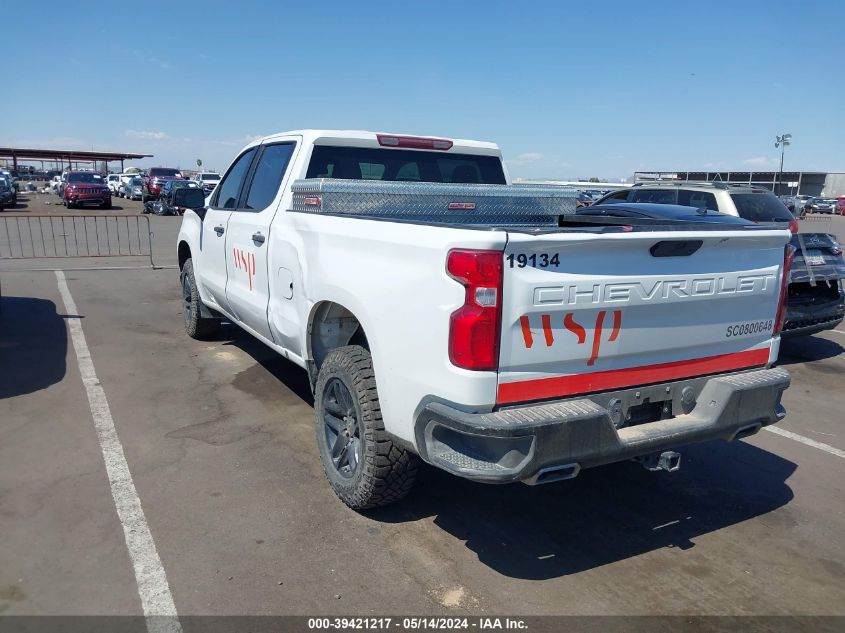 2019 Chevrolet Silverado 1500 Custom Trail Boss VIN: 1GCPYCEF2KZ399644 Lot: 39421217