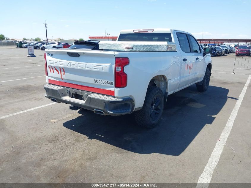 2019 Chevrolet Silverado 1500 Custom Trail Boss VIN: 1GCPYCEF2KZ399644 Lot: 39421217