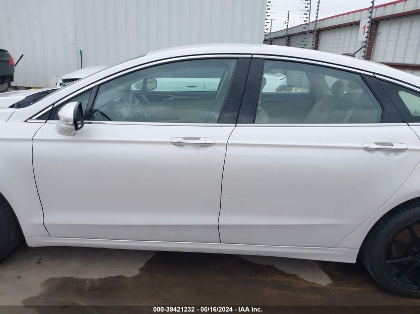 2014 Ford Fusion Se VIN: 3FA6P0HDXER149428 Lot: 39421232