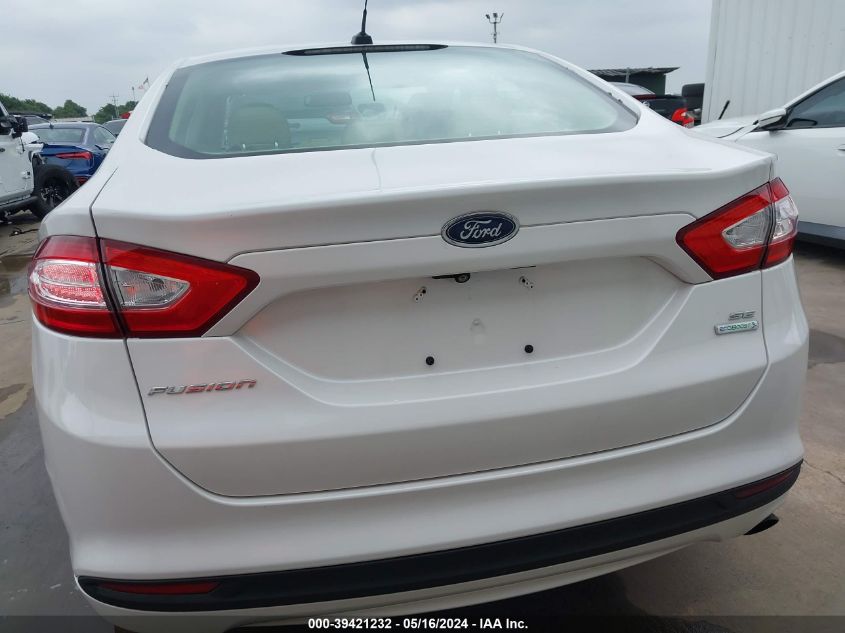 2014 FORD FUSION SE - 3FA6P0HDXER149428