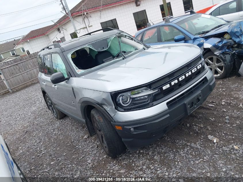 2021 Ford Bronco Sport Outer Banks VIN: 3FMCR9C6XMRB15682 Lot: 39421235