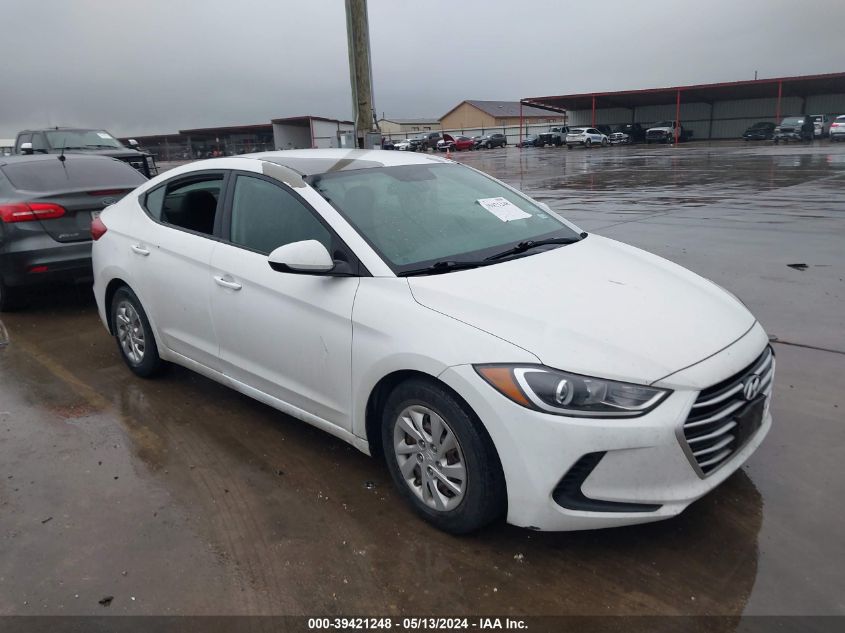 2018 Hyundai Elantra Se VIN: 5NPD74LF1JH242689 Lot: 39421248