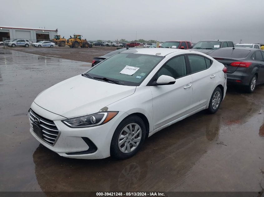 2018 Hyundai Elantra Se VIN: 5NPD74LF1JH242689 Lot: 39421248