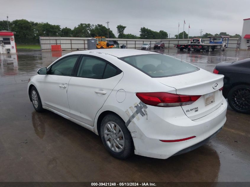 2018 Hyundai Elantra Se VIN: 5NPD74LF1JH242689 Lot: 39421248