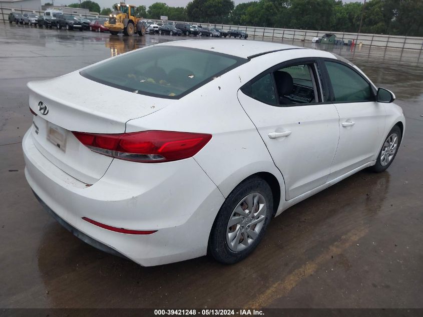 2018 Hyundai Elantra Se VIN: 5NPD74LF1JH242689 Lot: 39421248