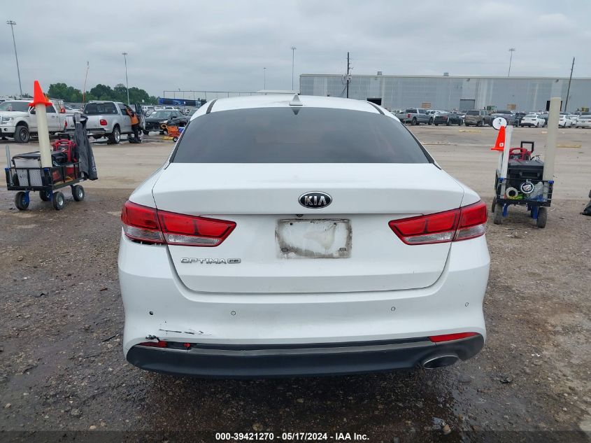 2016 Kia Optima Lx VIN: 5XXGT4L33GG094399 Lot: 39421270