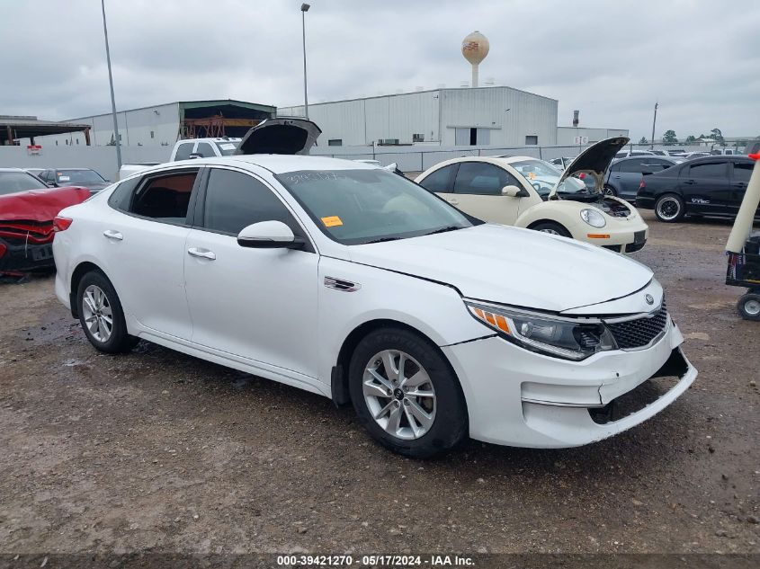 2016 Kia Optima Lx VIN: 5XXGT4L33GG094399 Lot: 39421270