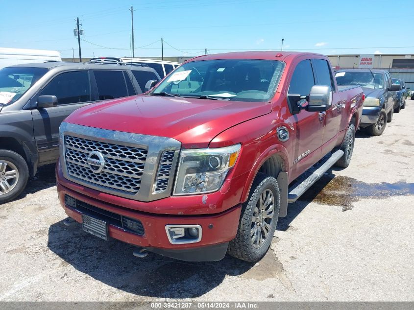 2016 Nissan Titan Xd Platinum Reserve Diesel VIN: 1N6BA1F43GN505899 Lot: 39421287