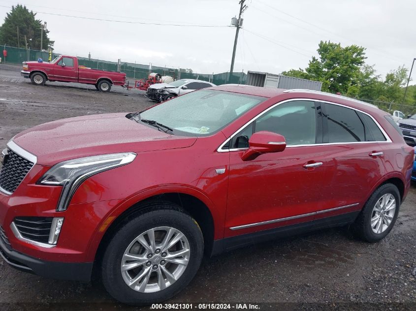 2020 Cadillac Xt5 Awd Luxury VIN: 1GYKNBR46LZ172152 Lot: 39421301